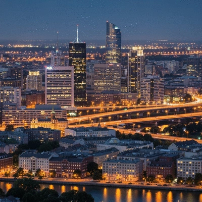 Diverse group of healthcare professionals having a productive discussion in a modern meeting room